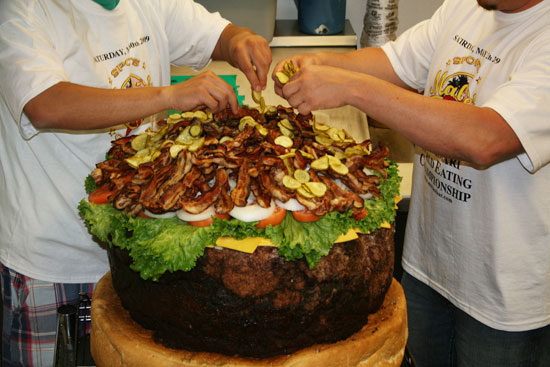 80 kg burger