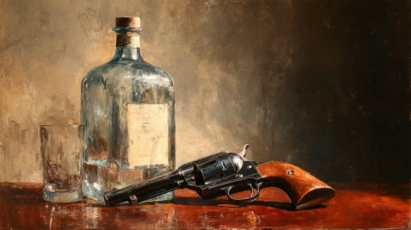 иллюстрация к стихотворению Н. Рубцова Экспромт